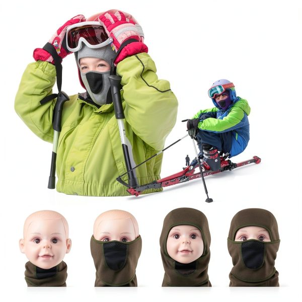 Kids Balaclava Mask by Pavo Soft Stretch Design-4