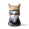 3D Cat Ski Mask MOX Cutecrop Polyester Design-1