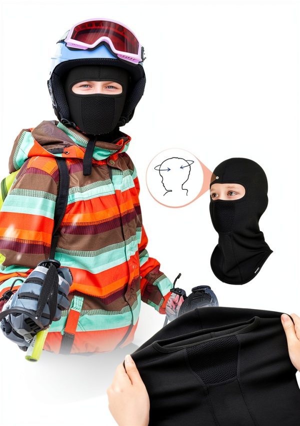 Balaclava Pavo Unisex Ski Mask 93% Polyester-4