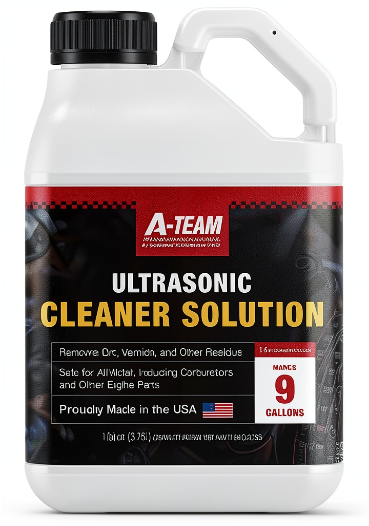 A-Team Performance Ultrasonic Cleaner Solution bottle