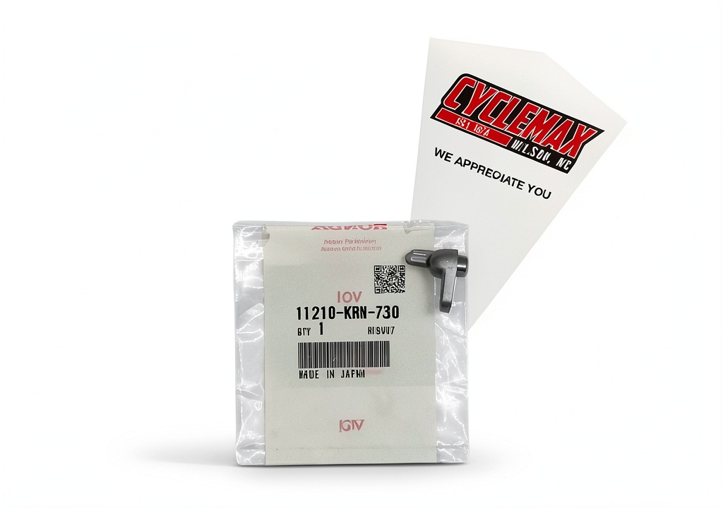 Cyclemax Honda piston jet installed in a side‑by‑side engine