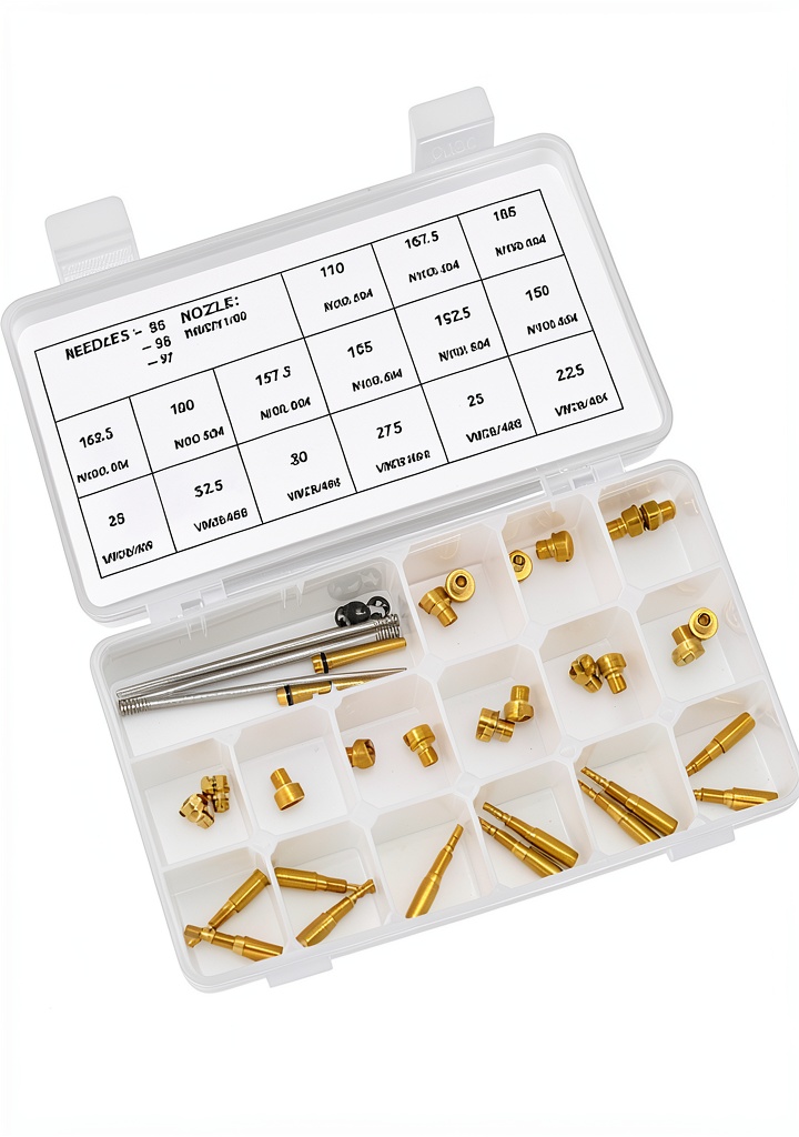 Mikuni KHS-025 Fuel Jet System Kit components