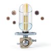 Gas Fuel Tank Valve Petcock KIPA Metal Dual Port-1