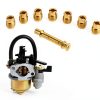 Aupoko GX140 Pilot Jet Kit with 7 Jets and Brass Carburetor System-4