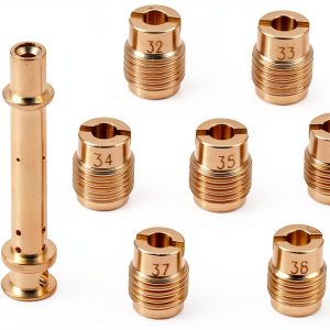 Aupoko GX140 Pilot Jet Kit with 7 Jets and Brass Carburetor System-0