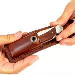 Uncle Henry LB5 Smokey Lockback Folding Pocket Knife Brown 6.5in-0