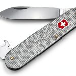 Victorinox Bantam Alox Army Knife – 5‑Function Pocket Knife Silver-0